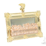 10K Gold Last Supper Pendant Set 44367 - Image 5