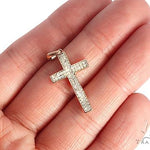 10K Diamond Cross Pendant 65107 - Image 4