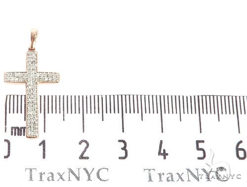 10K Diamond Cross Pendant 65107 - Image 5