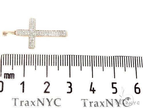 10K Diamond Cross Pendant, photo 6 of 6