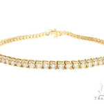 10k YG 3.5mm Diamond Tennis Bracelet 64874 - Image 1