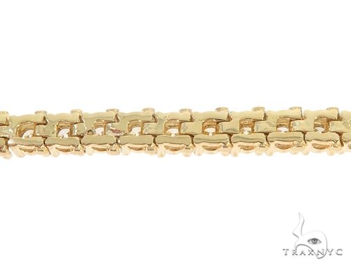 10k YG 3.5mm Diamond Tennis Bracelet 64874 - Image 5