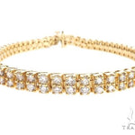 10k YG 5.5mm Diamond Tennis Bracelet 64872 - Image 1