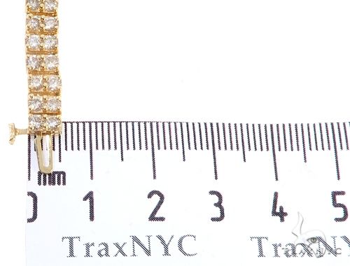10k YG 5.5mm Diamond Tennis Bracelet 64872 - Image 6