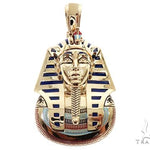 10k YG Custom Pharaoh King Tut Pendant 64836 - Image 1