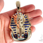 10k YG Custom Pharaoh King Tut Pendant 64836 - Image 7
