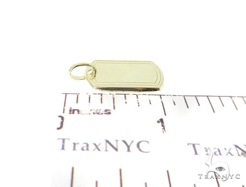 10k Yellow Gold Dog Tag, photo 6 of 6