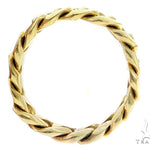 10k Gold 8mm Miami Cuban Link Ring 49611 - Image 4