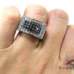 Black Diamond 5 Row Prong Ring 11016 - Image 8