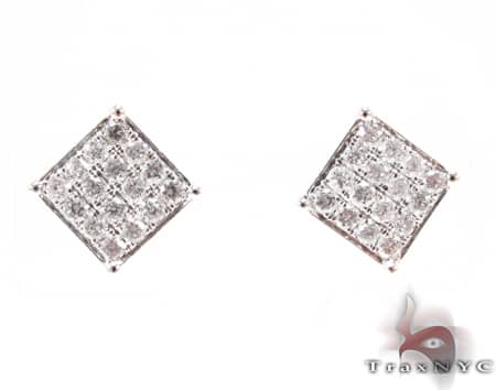 4 Row Prong Earrings 11045 - Image 2