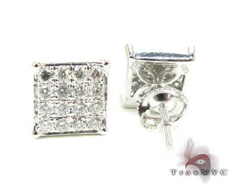 4 Row Prong Earrings 11045 - Image 5