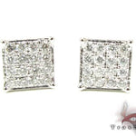 4 Row Prong Earrings 11045 - Image 1