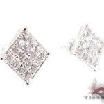 4 Row Prong Earrings 11045 - Image 3