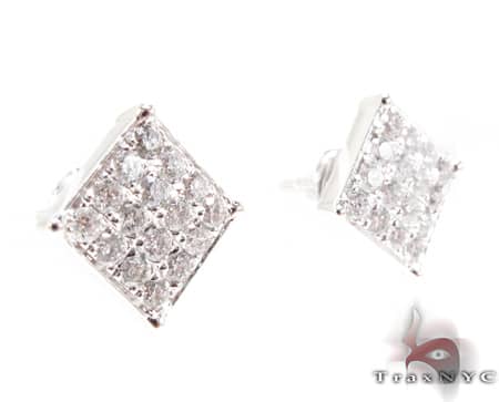 4 Row Prong Earrings 11045 - Image 3