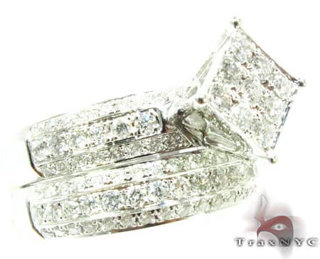 WG Martha Wedding Ring Set 11217 - Image 1