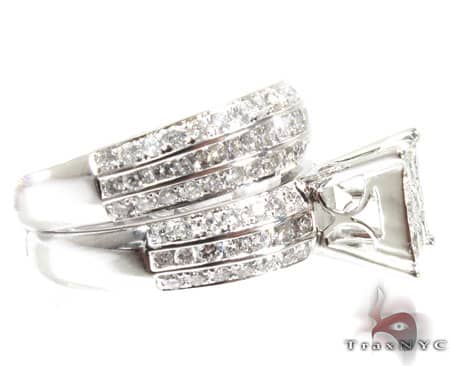 WG Irene Wedding Ring Set 11220 - Image 4