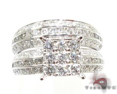 WG Irene Wedding Ring Set 11220 - Image 2