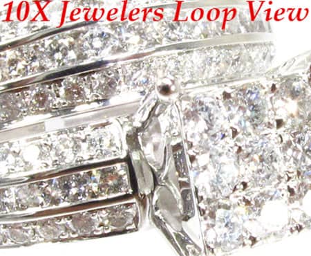 WG Irene Wedding Ring Set 11220 - Image 3