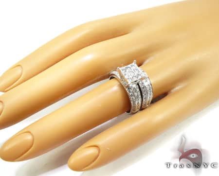 WG Irene Wedding Ring Set 11220 - Image 7