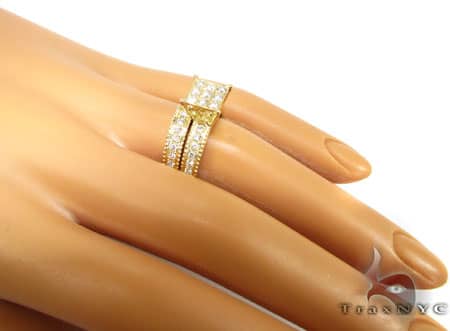YG Ava Wedding Ring Set 11231 - Image 8