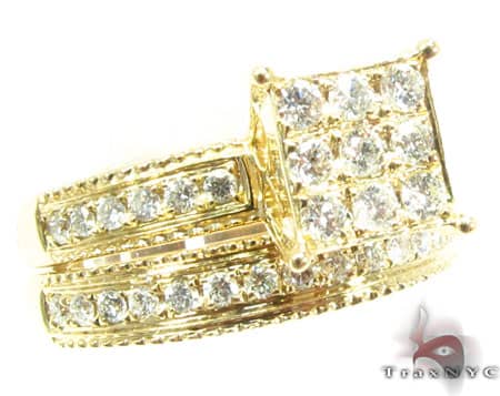 YG Ava Wedding Ring Set 11231 - Image 1