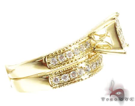 YG Ava Wedding Ring Set 11231 - Image 3