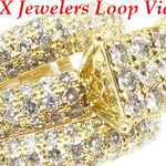 YG Hannah Wedding Ring Set 11233 - Image 3