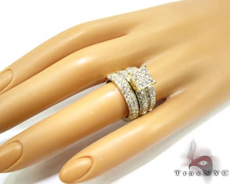 YG Hannah Wedding Ring Set 11233 - Image 8