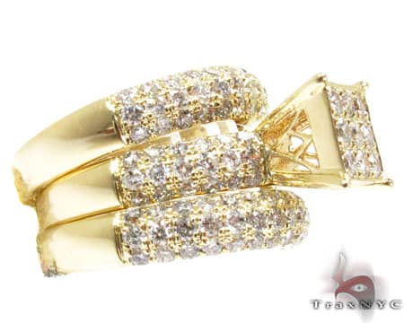 YG Hannah Wedding Ring Set 11233 - Image 4