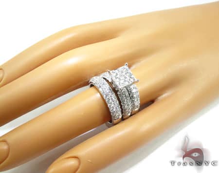 WG Hannah Wedding Ring Set 11234 - Image 8