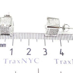 WG Large Ice Cube Earrings 11379 - Image 7