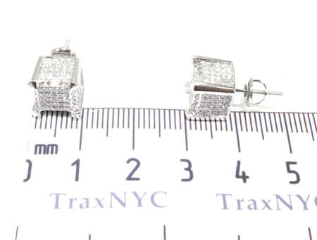 WG Large Ice Cube Earrings 11379 - Image 7