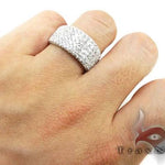 5 Row Frozen Ring 11421 - Image 8