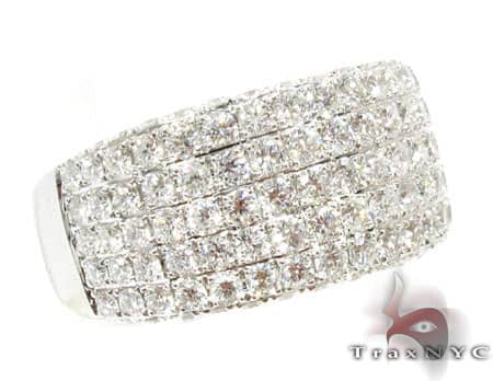 5 Row Frozen Ring 11421 - Image 1