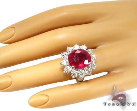 Erica's Ruby & Diamond Ring - Image 7