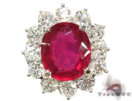 Erica's Ruby & Diamond Ring - Image 2
