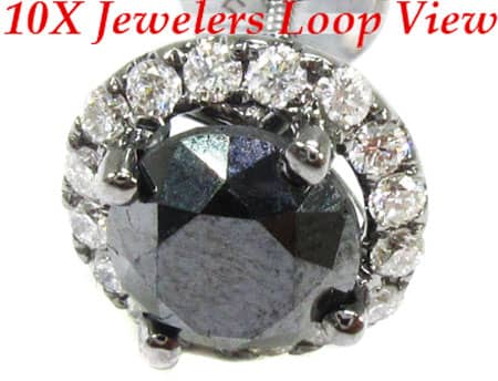 Black Euphoria Earrings 1 11885 - Image 3