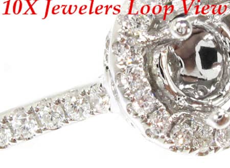 Wonderland Semi Mount Ring 11891 - Image 4