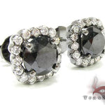 Heiress Black Diamond Earrings 11969 - Image 2