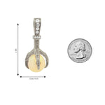 Silver Eagle Claw Opal Pendant 70967