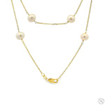 12 Pearl Chain Necklace 70738 - Image 3