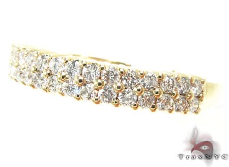 YG Two Row Eternity Band 12317 - Image 3