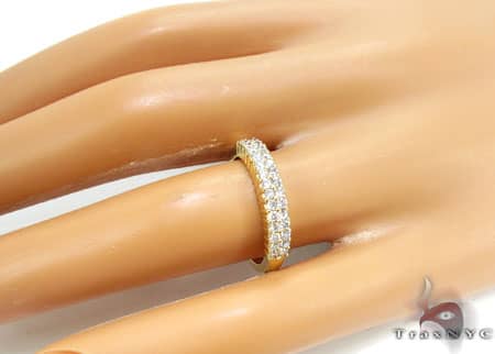 YG Two Row Eternity Band 12317 - Image 9