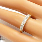 YG Two Row Eternity Band 12317 - Image 8