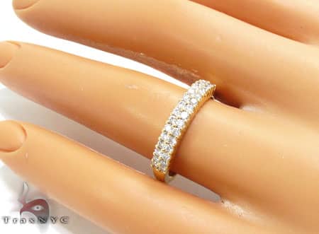 YG Two Row Eternity Band 12317 - Image 8