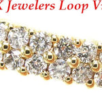 YG Two Row Eternity Band 12317 - Image 4