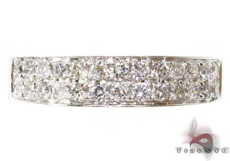 14K Gold Two Row Perfection Band, photo 2 of 10