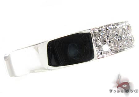 14K Gold Two Row Perfection Band, photo 5 of 10