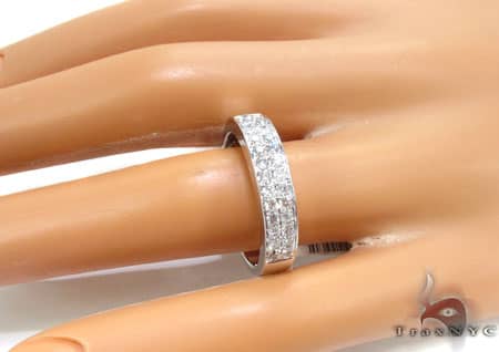 14K Gold Two Row Perfection Band, photo 10 of 10