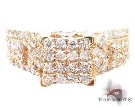 Ladies Yellow Grill Ring 12490 - Image 2